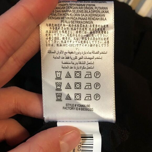 BCBGeneration black slip dress with adjustable straps - Picture 5 of 11